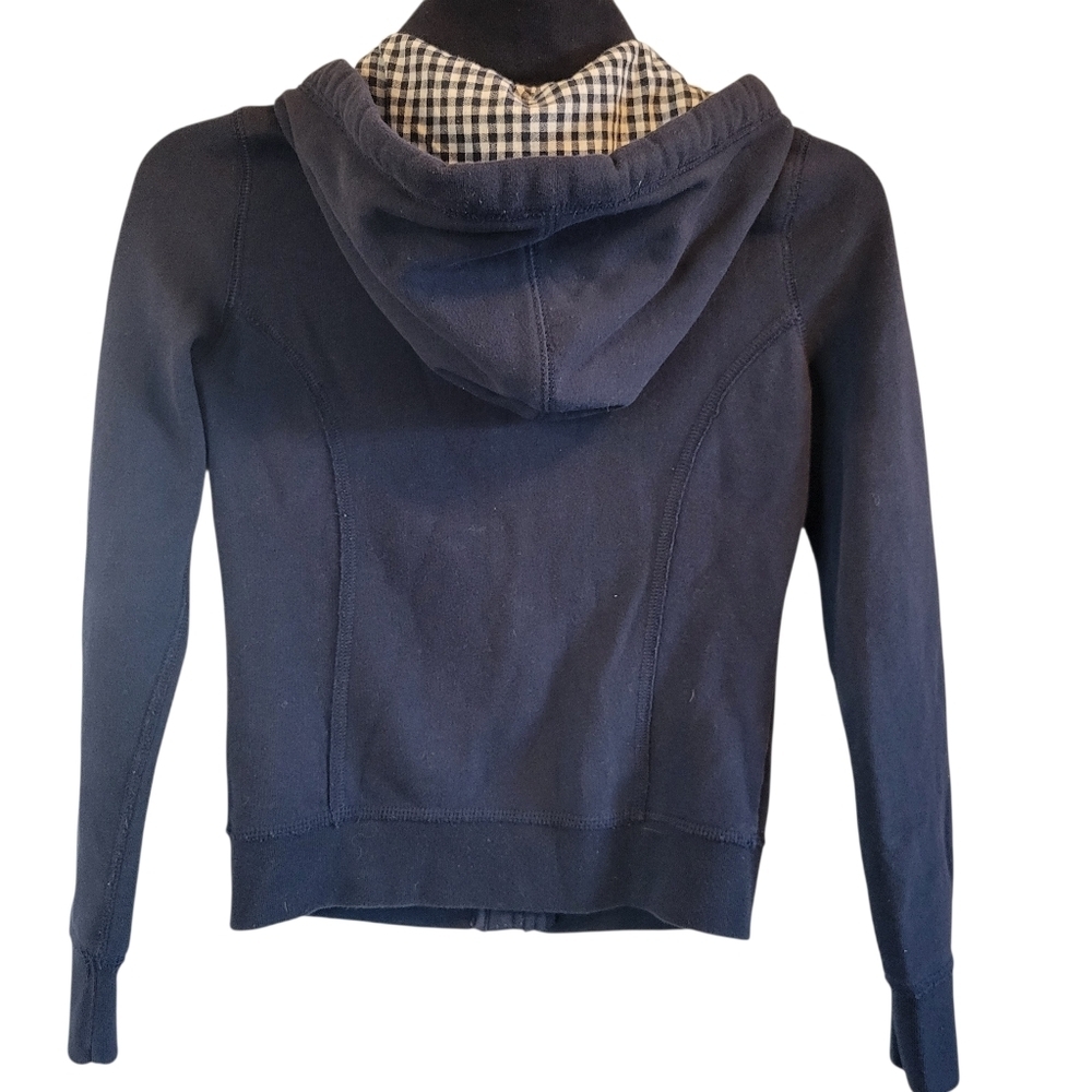 Abercrombie Kids Navy Blue Zip Up Jacket - Picture 2 of 5